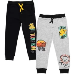 Disney Mickey Mouse Lion King Pumbaa Simba Timon Lightning Mc Queen Fleece 2 Pack Pants Toddler To Little Kid -Baby Land Shop GUEST e8fb255f 6f90 4467 80c9 dad928d8a69c