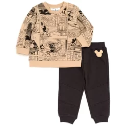 Disney Lion King Mickey Mouse Pumbaa Timon Simba Fleece Sweatshirt And Pants Set Newborn To Little Kid -Baby Land Shop GUEST eb9fd79c dda3 4858 8589 9821f8e70045