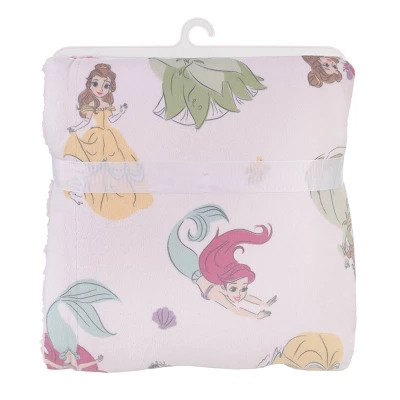 Disney Princess Plush Baby Blanket 5 Disney Princess Plush Baby Blanket - Image 5