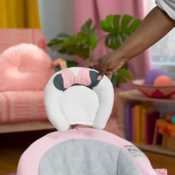 Bright Starts Disney Baby Minnie Mouse Rosy Skies Pink Baby Bouncer Infant Seat -Baby Land Shop GUEST f7d51180 cee7 4d8c 8498 d1faff97819b