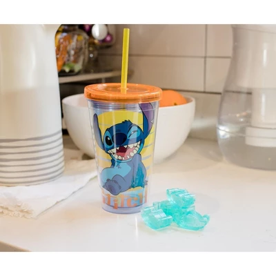 Silver Buffalo Disney Lilo & Stitch Carnival Cup With Ice Cubes | Holds 16 Ounces 5 Silver Buffalo Disney Lilo & Stitch Carnival Cup With Ice Cubes | Holds 16 Ounces - Image 5