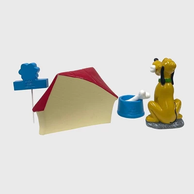 Disney 4pc Polyester/Stone Pluto Miniature Garden Set 2 Disney 4pc Polyester/Stone Pluto Miniature Garden Set - Image 2